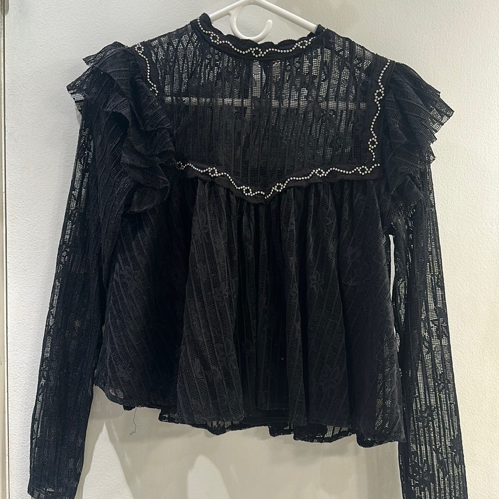 Free People lace top